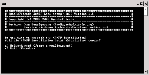 install_xampplite